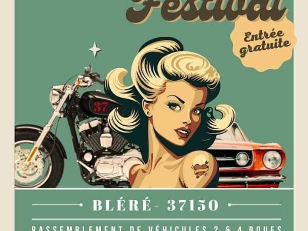 AMERICAN TOURAINE Festival à Bléré (37) – mercredi 08 et jeudi 09 Mai 2024